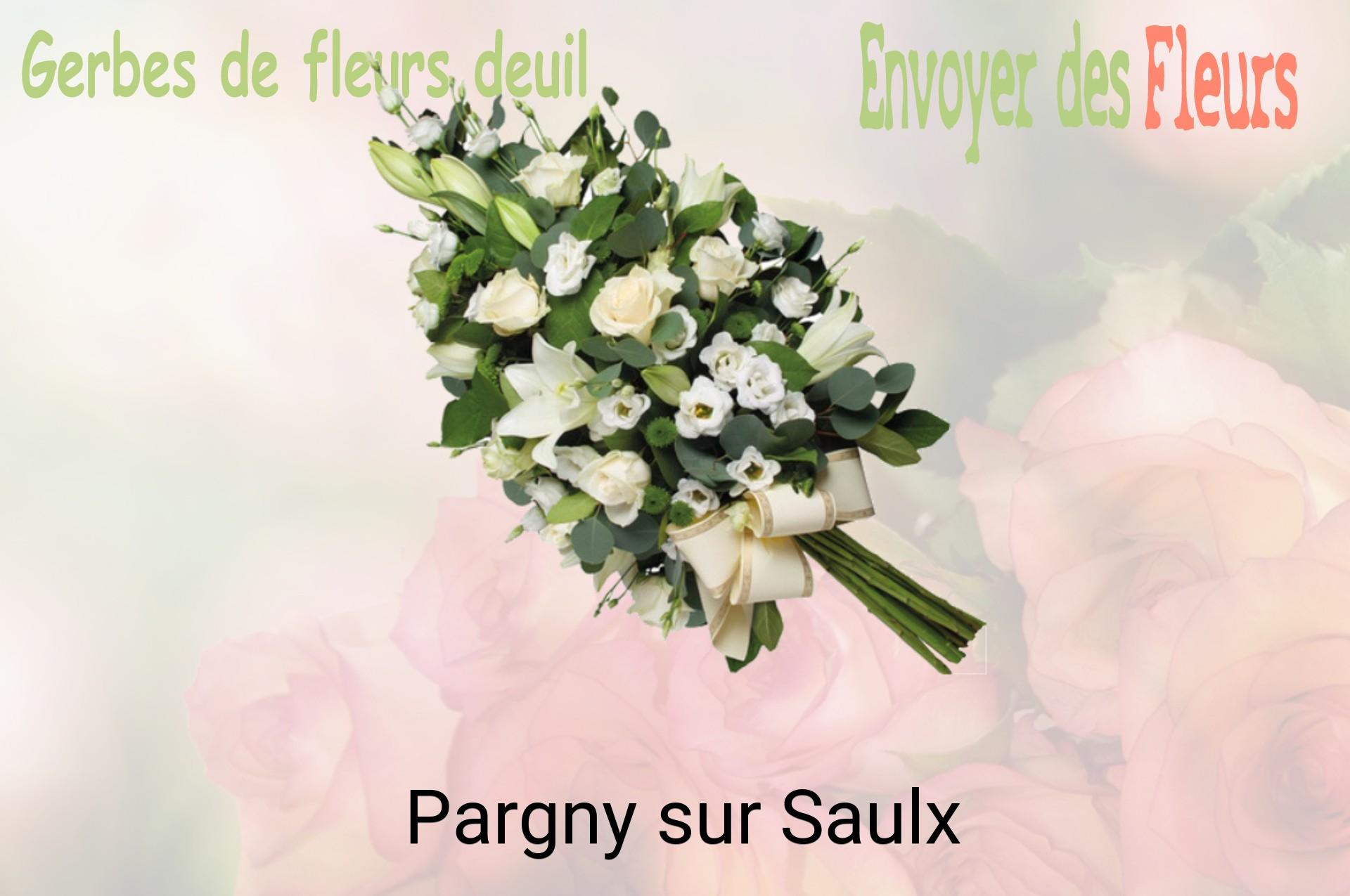 Gerbe de fleurs de deuil livrée à Pargny-sur-Saulx